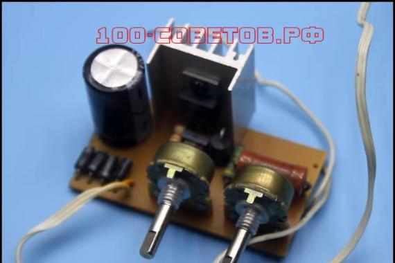 Фазовый регулятор мощности на ключевом полевом транзисторе